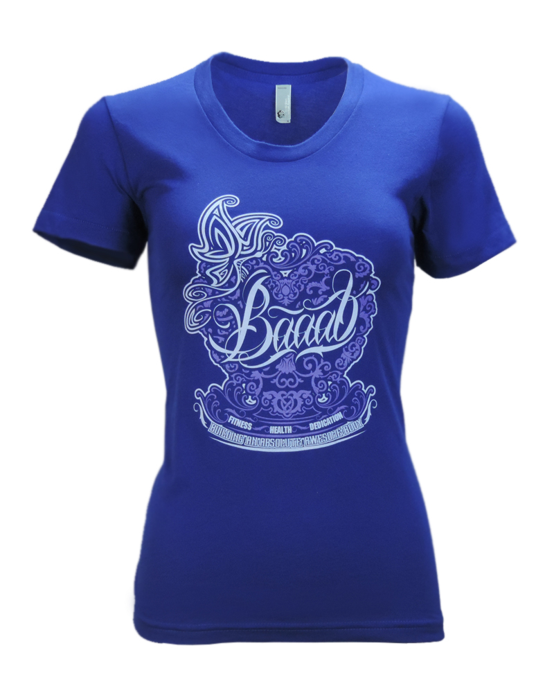 Butterfly Lifestyle Casual T-Shirt Lapis